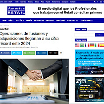 Operaciones de fusiones y adquisiciones llegaran a su cifra rcord este 2024